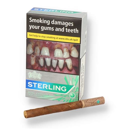 sterling menthol dual capsule cigarillos.